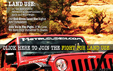 land use thumbnail with the definition of land use and a red Jeep