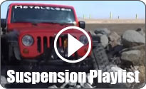suspension video playlist thumbnail with red jeep on rocks