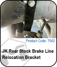 Rear Stock Brake Line Relocation Bracket Press Release