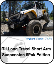TJ Long Travel Short Arm Suspension Press Release