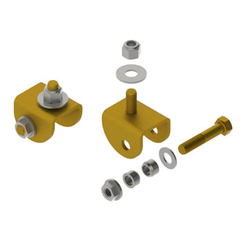 6Pak Front Shock Mounting Kit for JK Wrangler